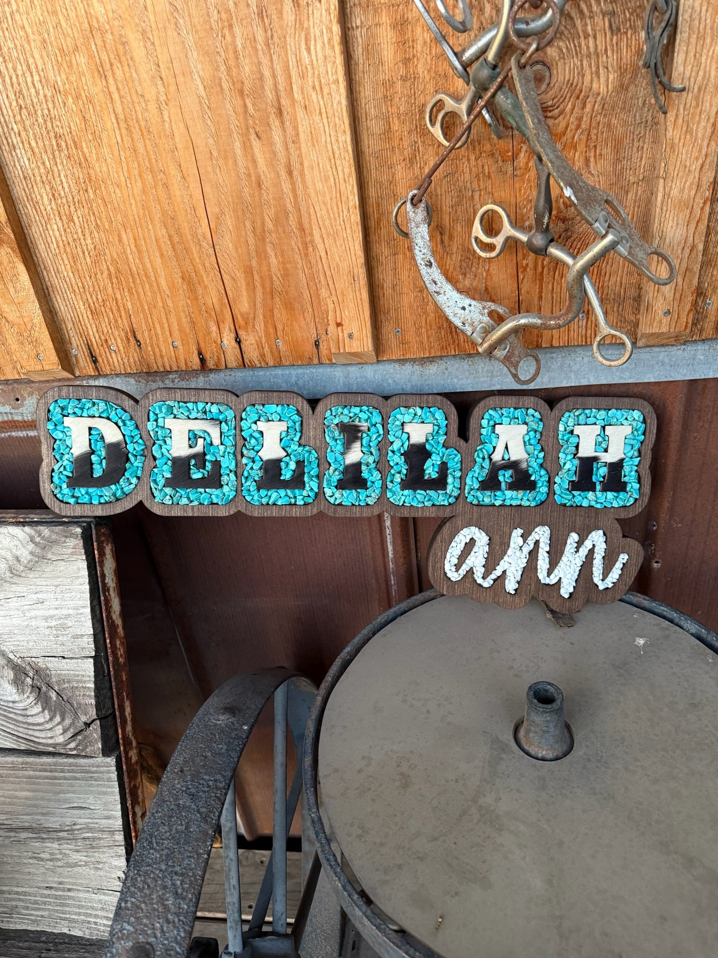 Name Sign - Western with Middle Name