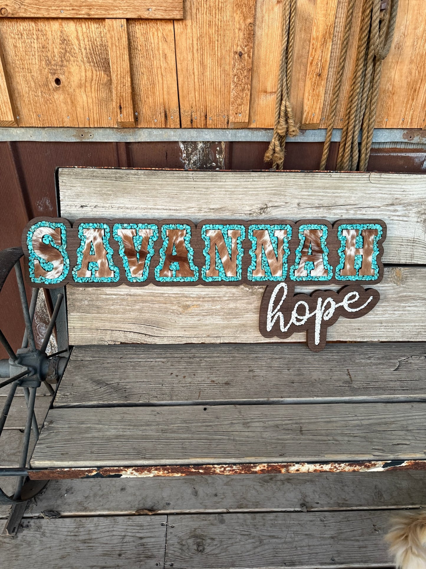 Name Sign - Western with Middle Name