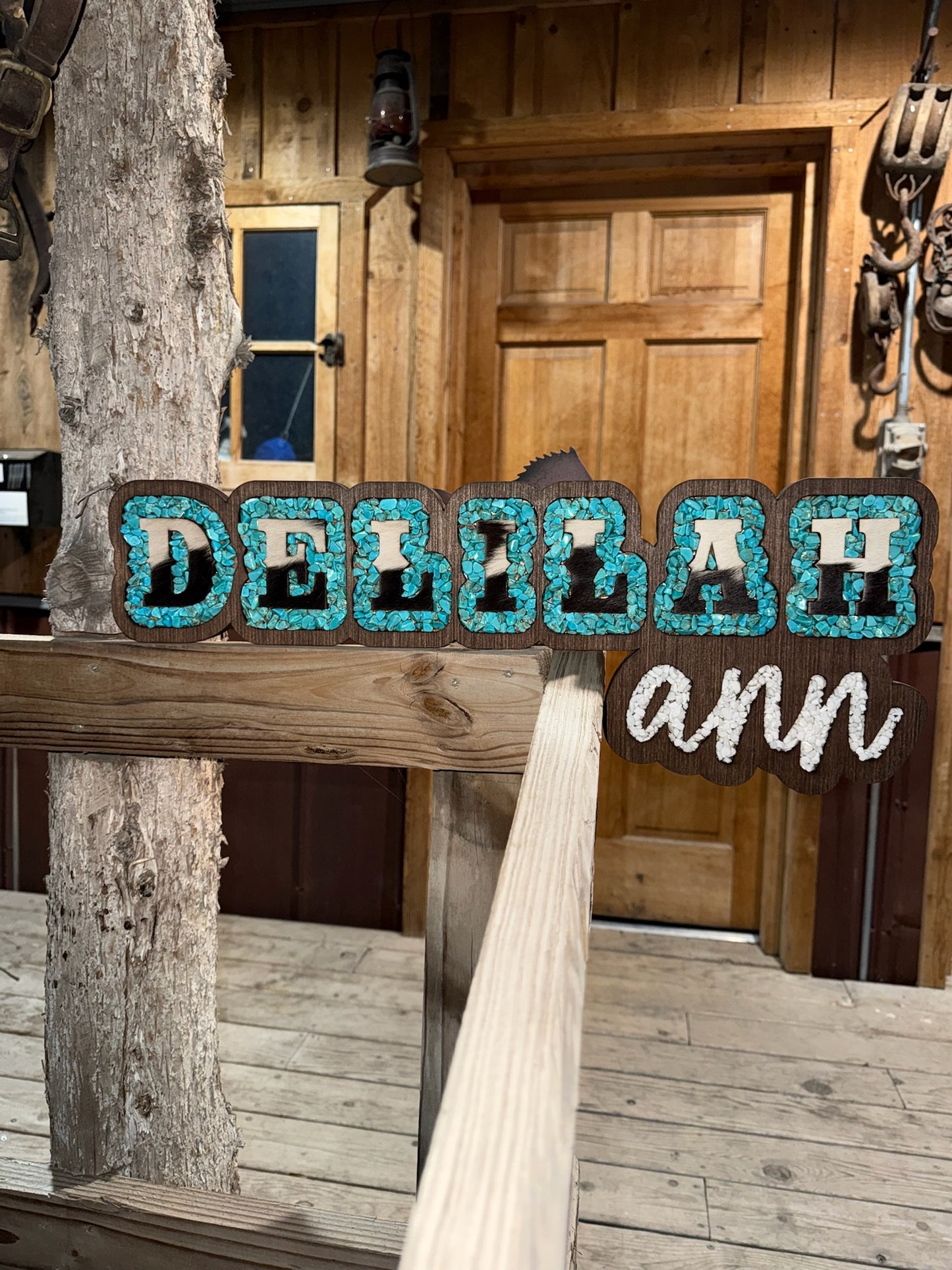 Name Sign - Western with Middle Name