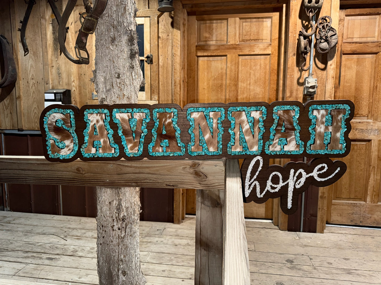 Name Sign - Western with Middle Name