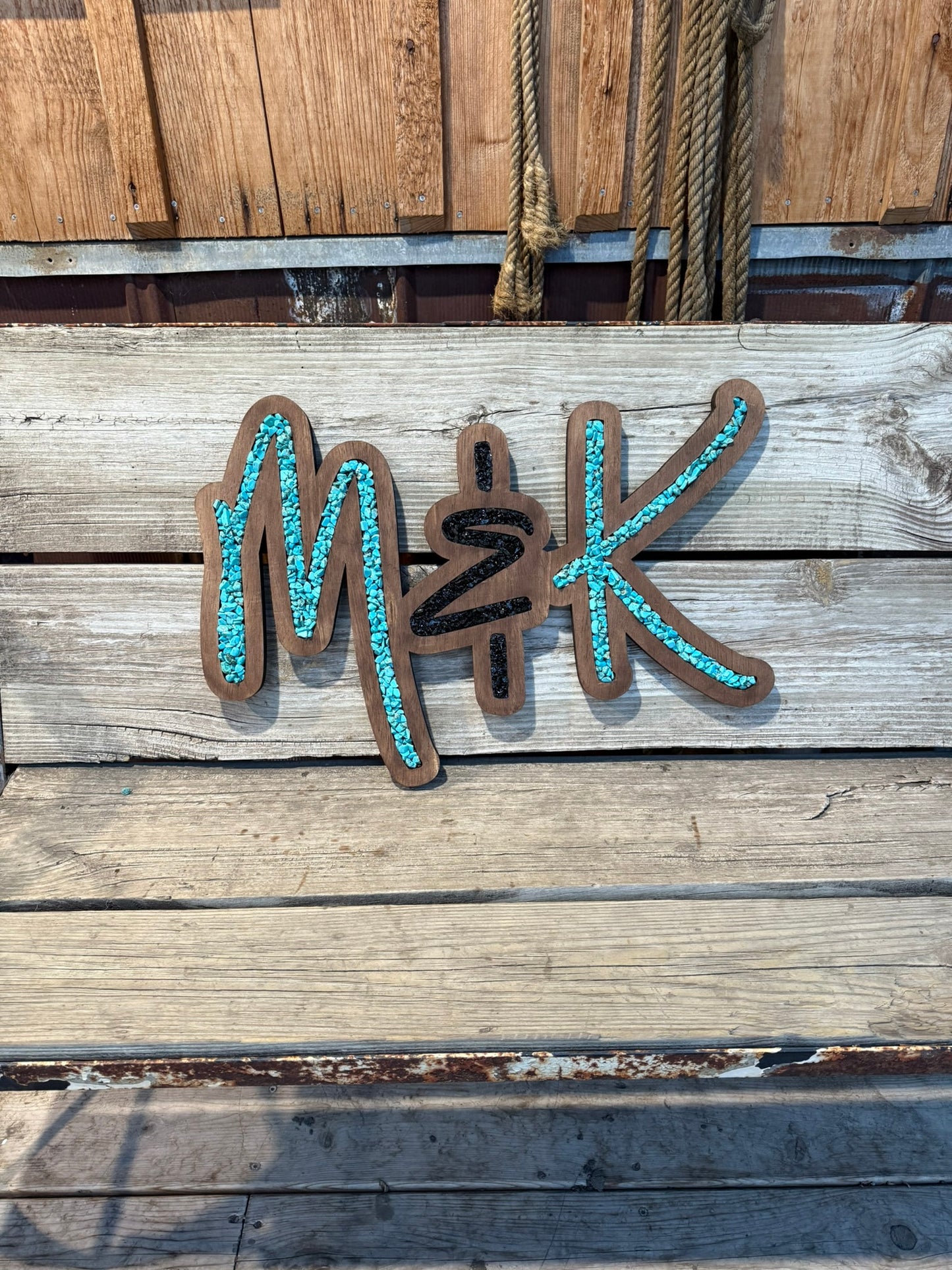 Custom Initials Sign